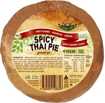 Funky Pie Spicy Thai Pie 270g