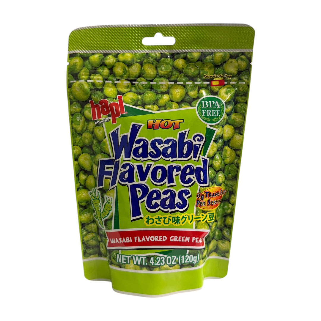 Hapi Wasabi Flavoured Green Peas 120g – ChayMart