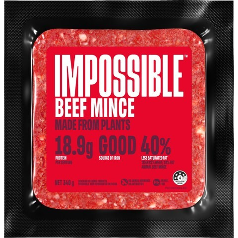 Impossible Plant Based Beef Mince 340g