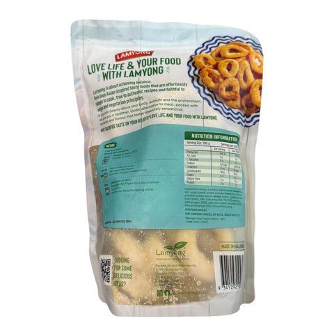 Lamyong Vegan Crumbed Calamari Rings 600g