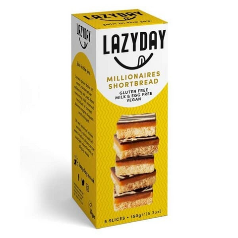 Lazy Day Millionaires Shortbread 150g