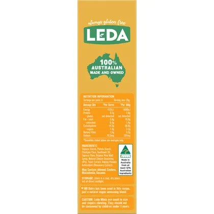 Leda Cracker Miniz Cheeze Multi 6 Pack 150g