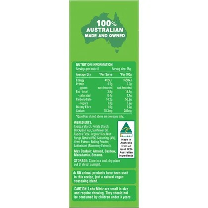 Leda Cracker Miniz Classic BBQ 150g
