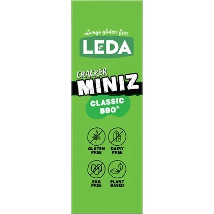 Leda Cracker Miniz Classic BBQ 150g