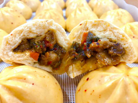 LoveBuns Spicy Eggplant & Chickpeas 390G