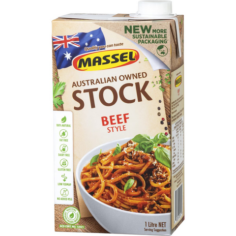Massel Gourmet Liquid Stock Beef 1L