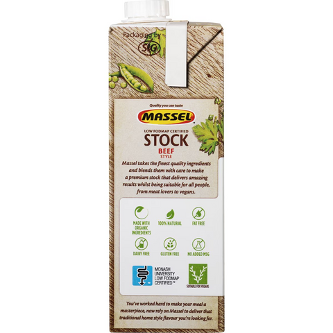 Massel Gourmet Liquid Stock Beef 1L