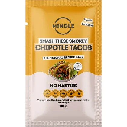 Mingle All Natural Smokey Chipotle Tacos 30g