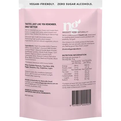 Naturally Good Original Mylk Partyz 35% less sugar 135g