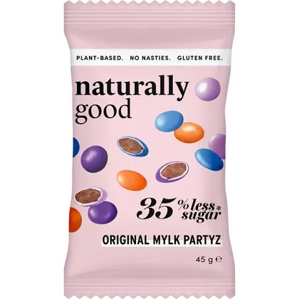 Naturally Good Original Mylk Partyz 35% less sugar 45g