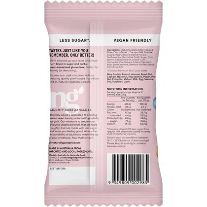 Naturally Good Original Mylk Partyz 35% less sugar 45g