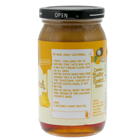 Nature's Charm Coconut Butter Scotch Sauce 400g