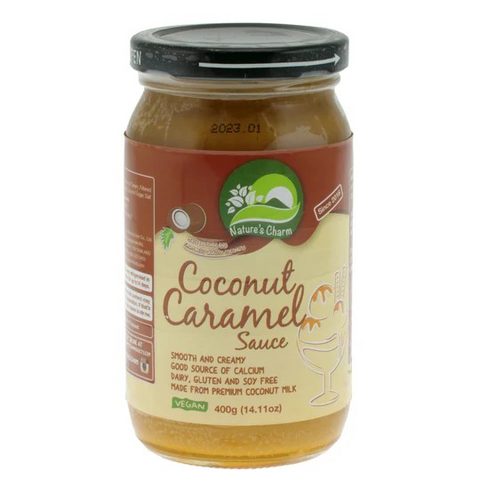 Nature's Charm Coconut Caramel Sauce 400g