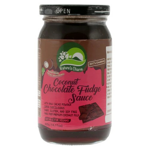 Nature's Charm Coconut Chocolate Fudge Sauce 400g