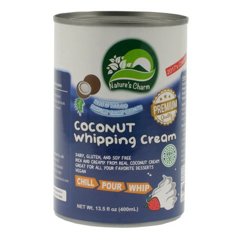 Nature's Charm Coconut Whipping Cream 400mL
