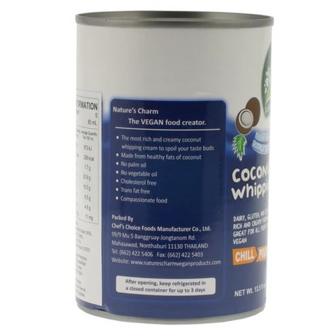 Nature's Charm Coconut Whipping Cream 400mL