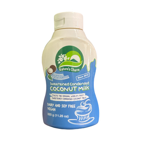 Nature's Charm Squeeze Bottle Sweetened Condensed Coconut Milk 320g