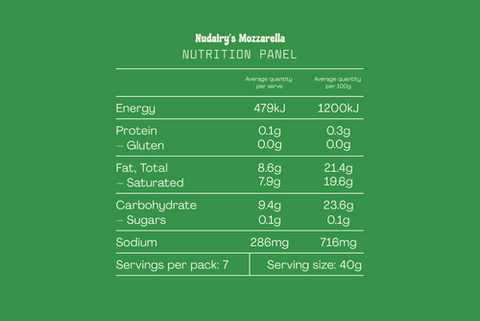 Nudairy's Mozzarella 300g