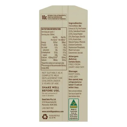 OMG Choc PrOATein 350ml