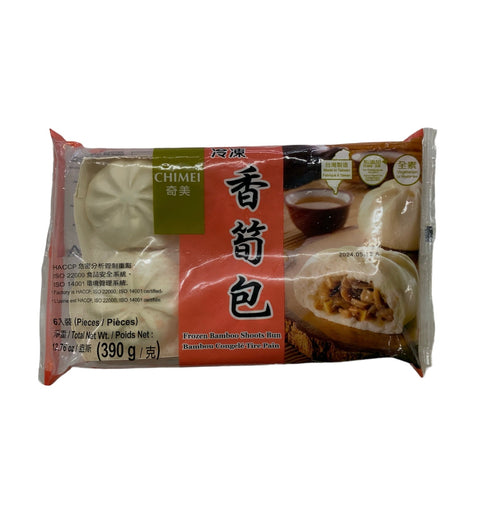 Chimei Frozen Bamboo Shoots Bun (6 pieces) 390g