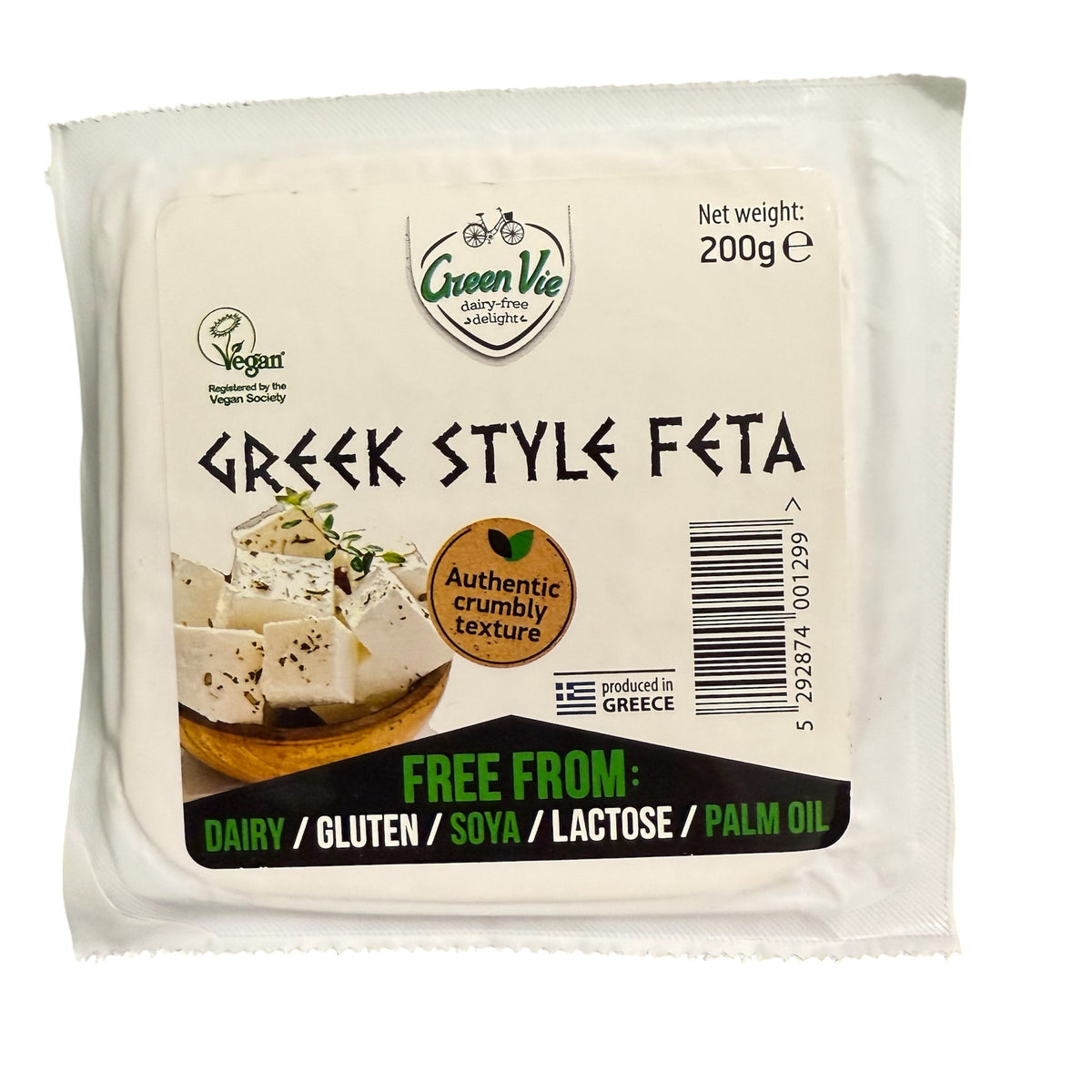 Green Vie Vegan Crumbly Greek Feta 200g