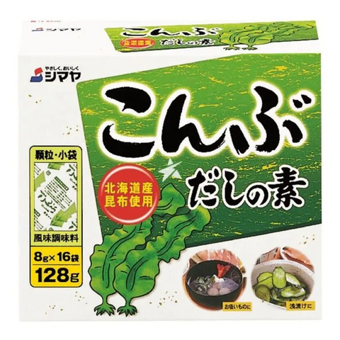 Shimaya Konbu Dashi no Moto (Granule Type) 8g x 16 Sachets