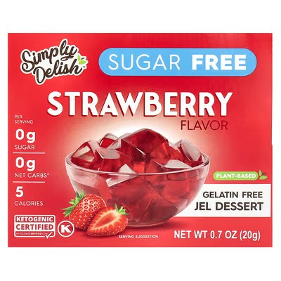 Simply Desserts Strawberry Jelly 20g