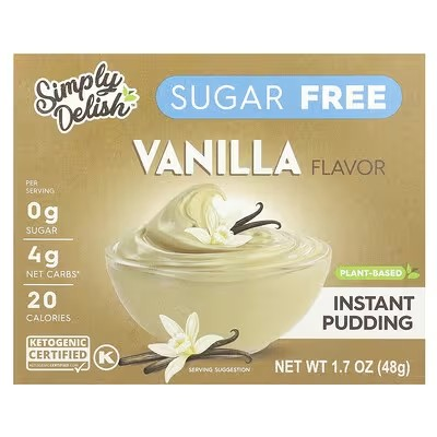 Simply Desserts Vanilla Pudding 48g