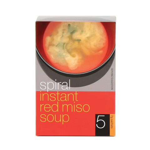 Spiral Foods Instant Miso Red 5x7g
