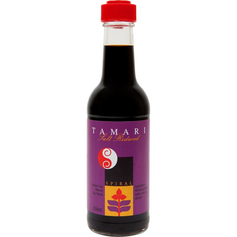 Spiral Foods Soy Tamari Sauce Salt Reduced 250mL