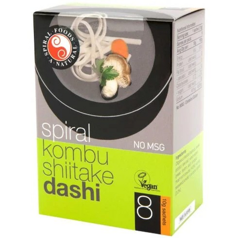Spiral Instant Kombu Shiitake Dashi 8 sachets x 10g