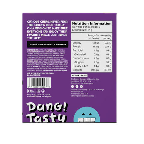 Tofurky Plant-Based Butter Chick'n 141g