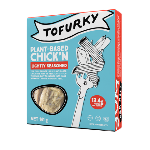 Tofurky Plant-Based Chick'n Lightly Seasoned 141g