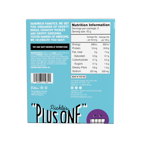 Tofurky Plant-Based Deli Slices Smoked Ham Style 85g