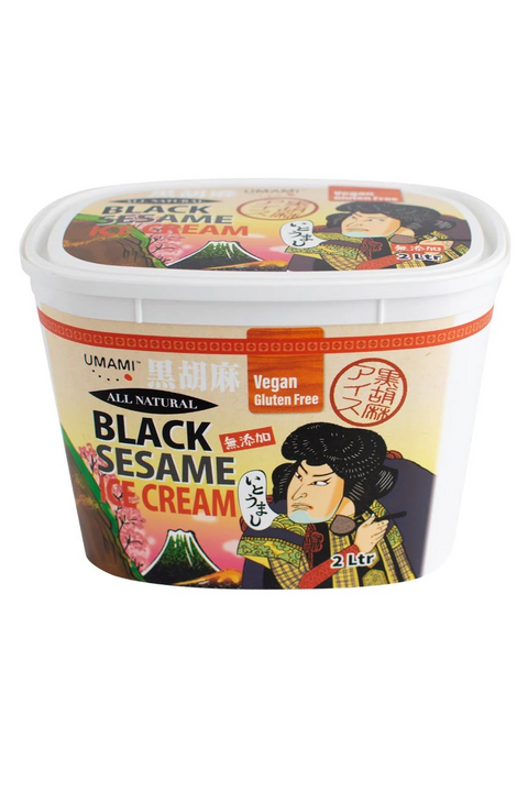Umami Vegan Black Sesame Ice Cream 2L