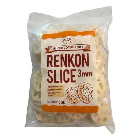 Umami Sliced Lotus Root 3mm 500g