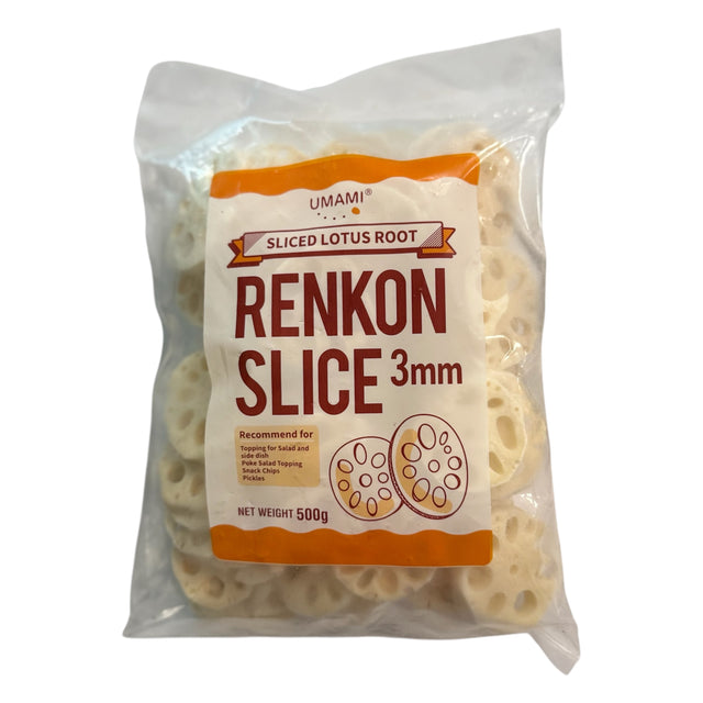 Umami Sliced Lotus Root 3mm 500g – ChayMart