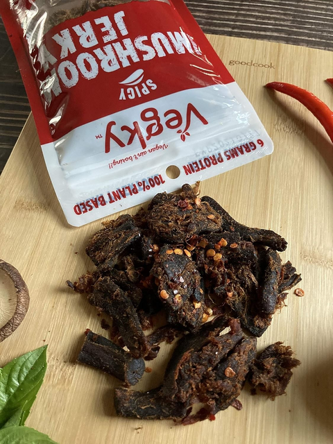 Vegky Spicy Chilli Shiitake Mushroom Jerky 70g