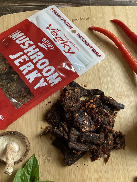 Vegky Spicy Chilli Shiitake Mushroom Jerky 70g