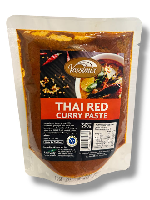 Vessimix Thai Red Curry Paste 250g