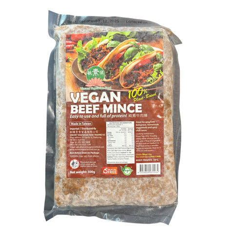 Vincent Vegan Beef Mince 500g