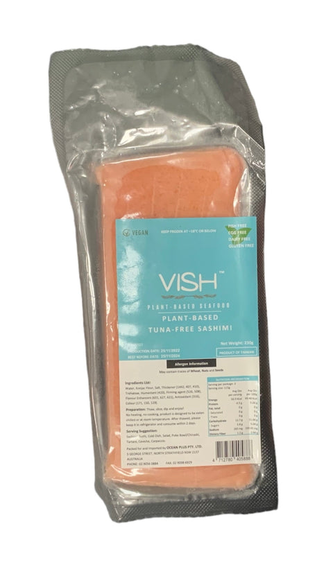 Vish Vegan Plant-based Tuna-Free Sashimi 230g (Gluten Free)