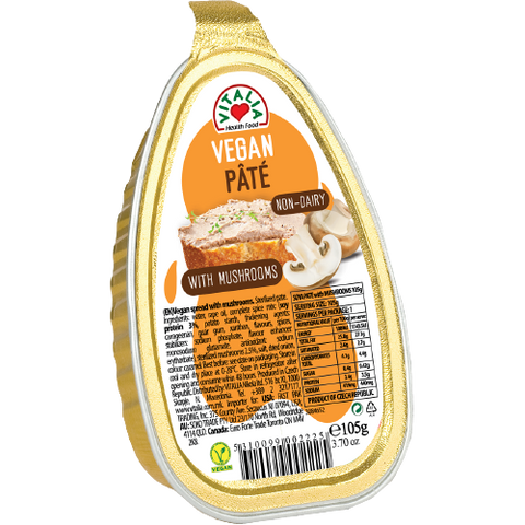 Vitalia Vegan Soya Pate Mushroom 105G